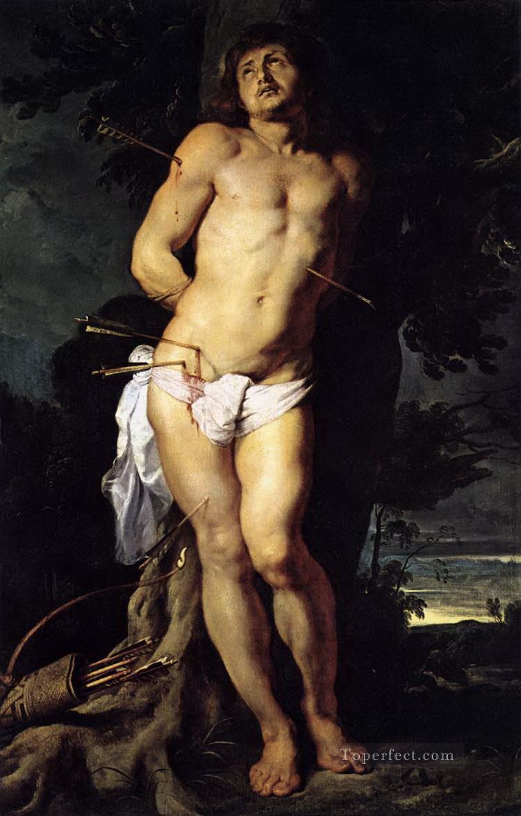 st sebastian Peter Paul Rubens Classic nude Oil Paintings
